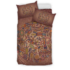 aboriginal-bedding-sets-kangaroo-kookaburra-circle-australian-animals
