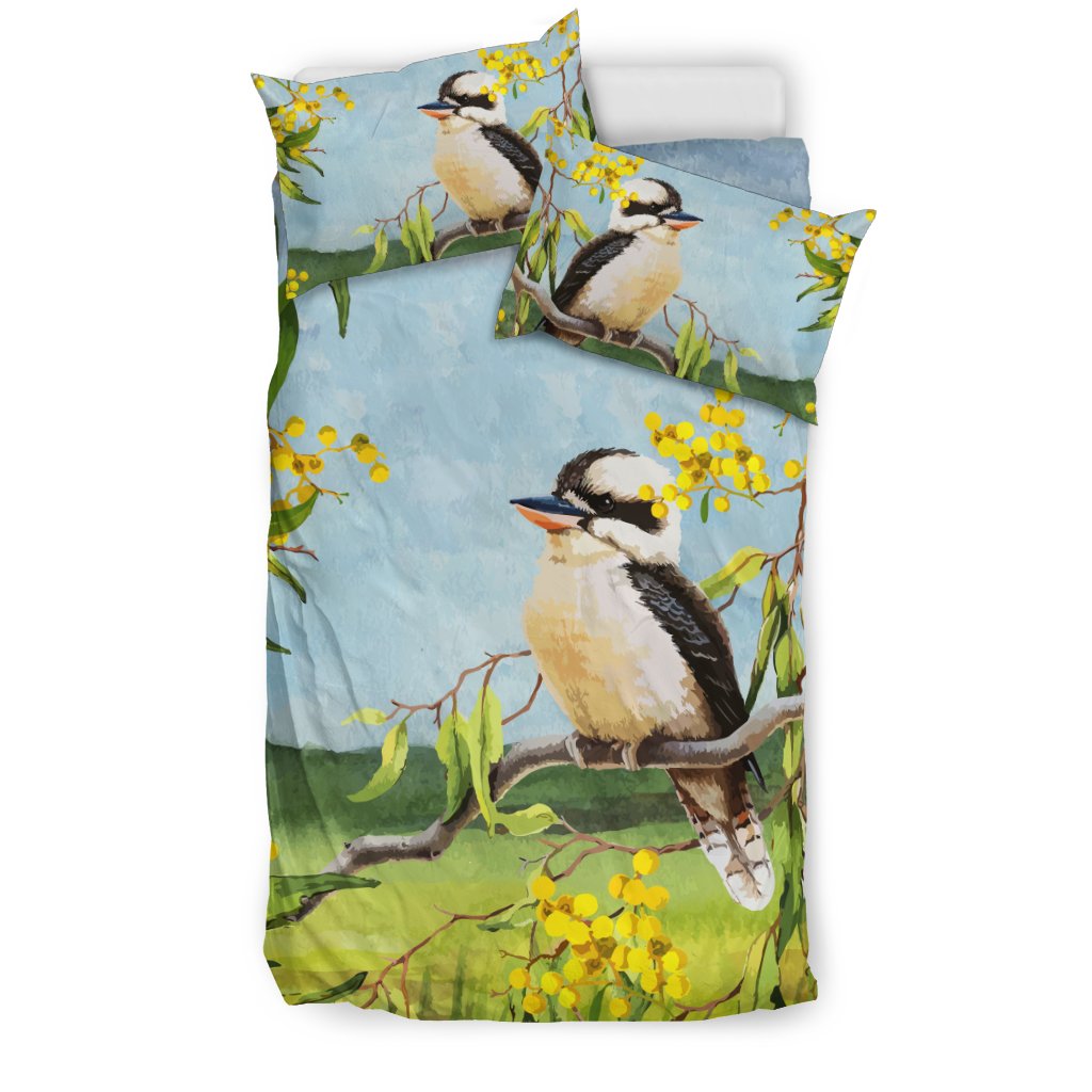 bedding-sets-kookaburra-bed-golden-wattle-landscape-art-sets