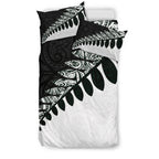 new-zealand-silver-fern-bedding-set-black-white