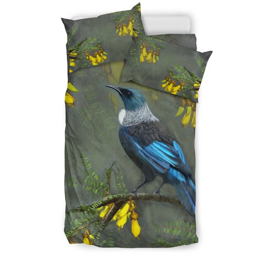 kowhai-tui-bird-new-zealand-bedding-set