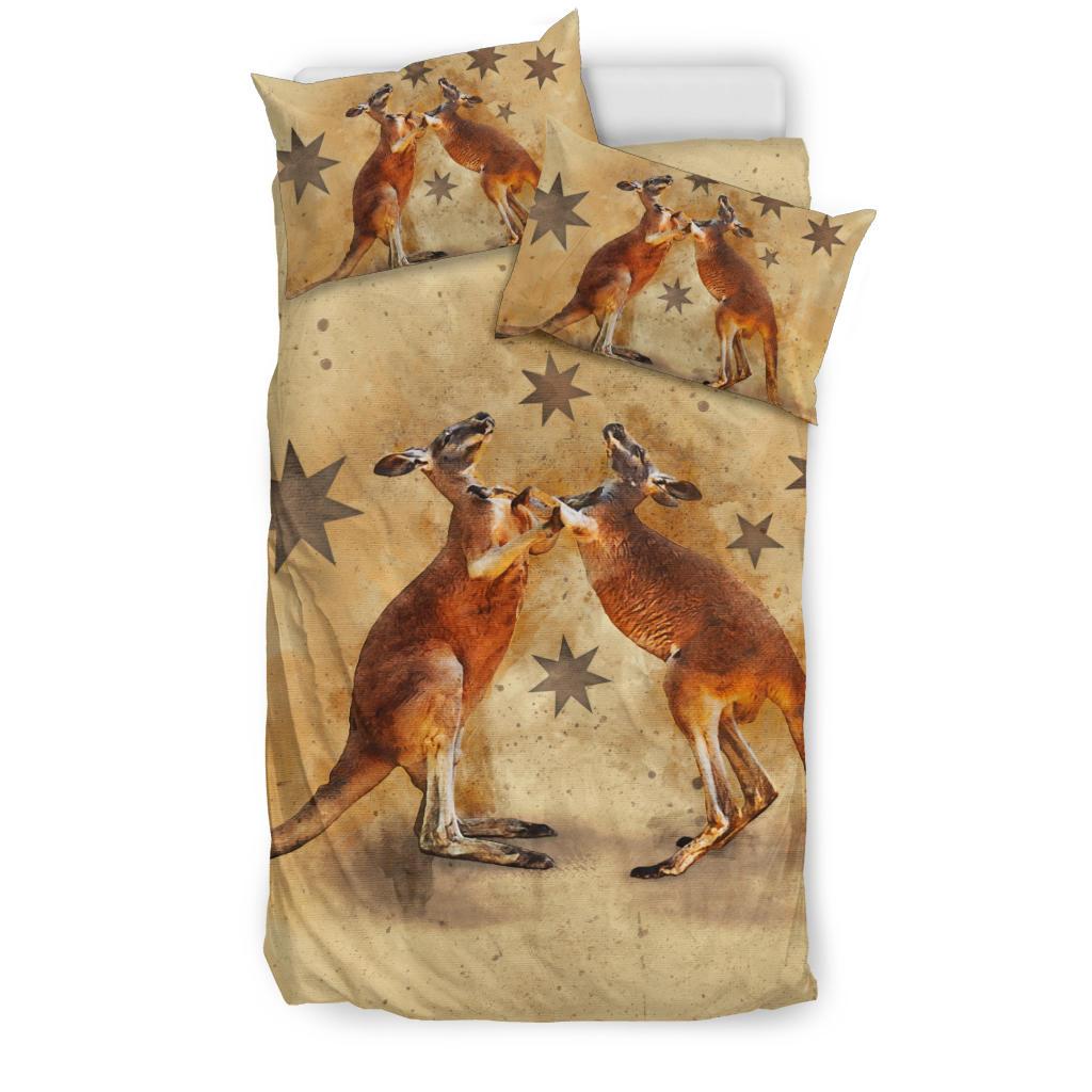 bedding-sets-kangaroo-bed-vintage-fighting-sets