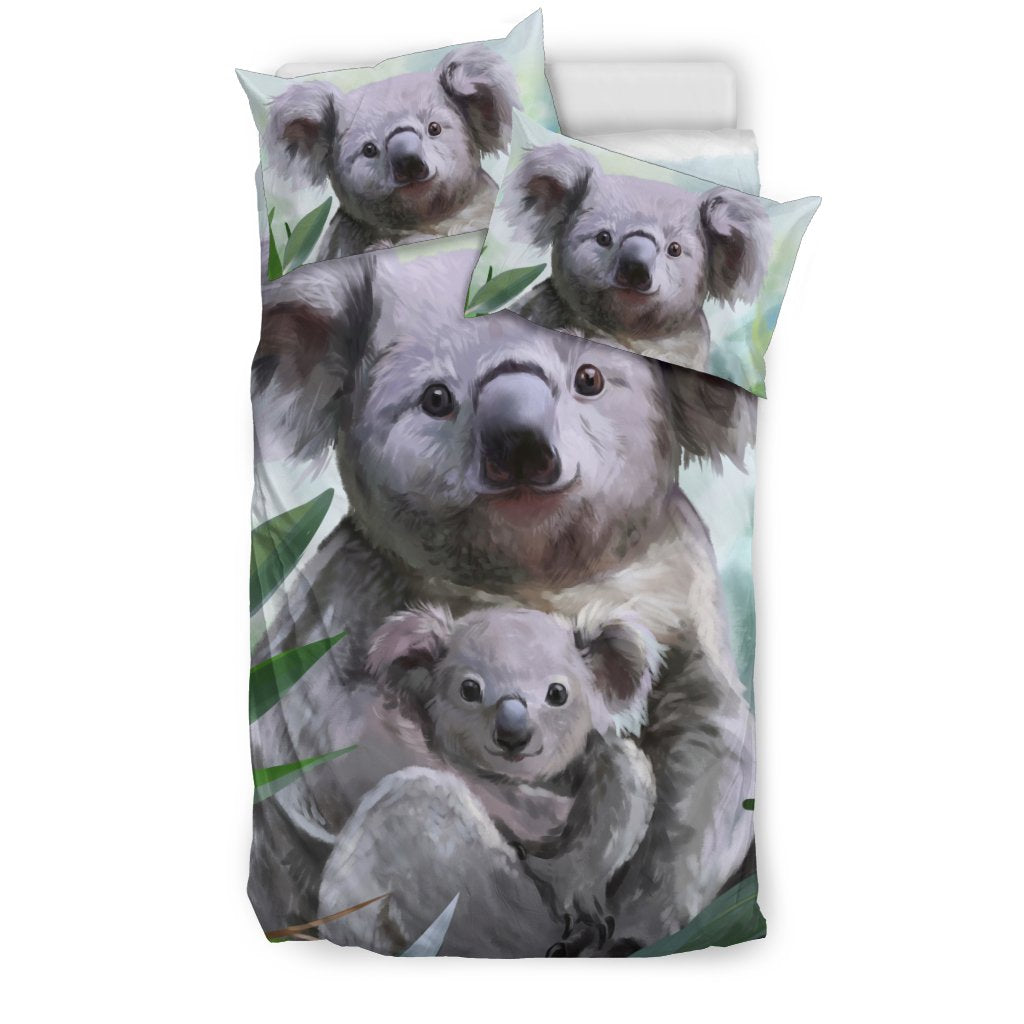 bedding-sets-koala-bed-family-happy-painting-sets
