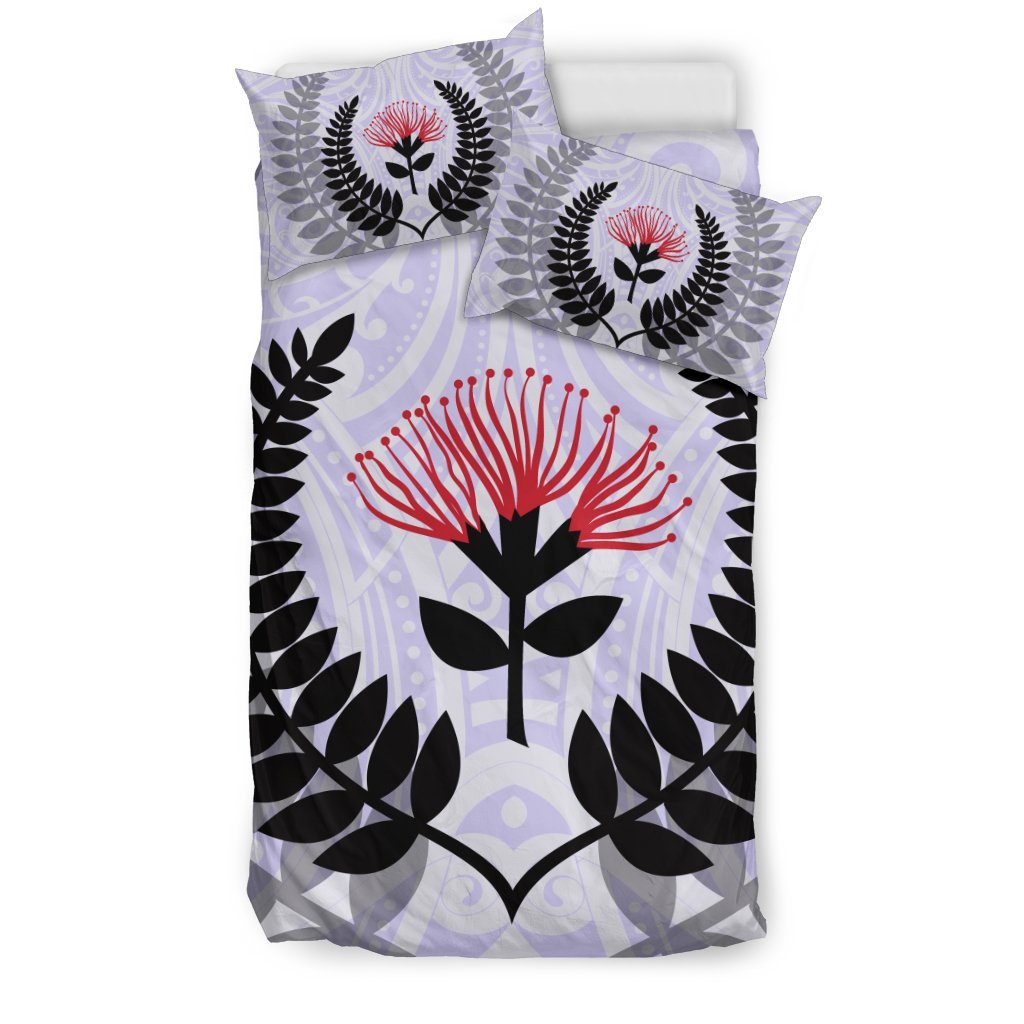 new-zealand-bedding-set-maori-silver-fern-and-pohutukawa