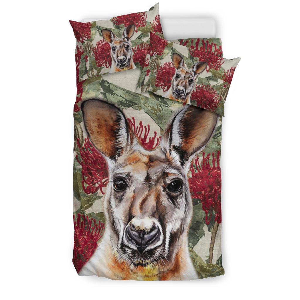 bedding-sets-kangaroo-bed-waratah-drawing-painting-sets