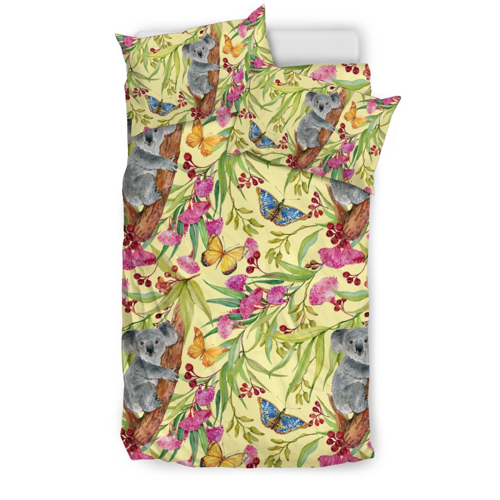 bedding-sets-koala-bed-butterflies-painting-sets