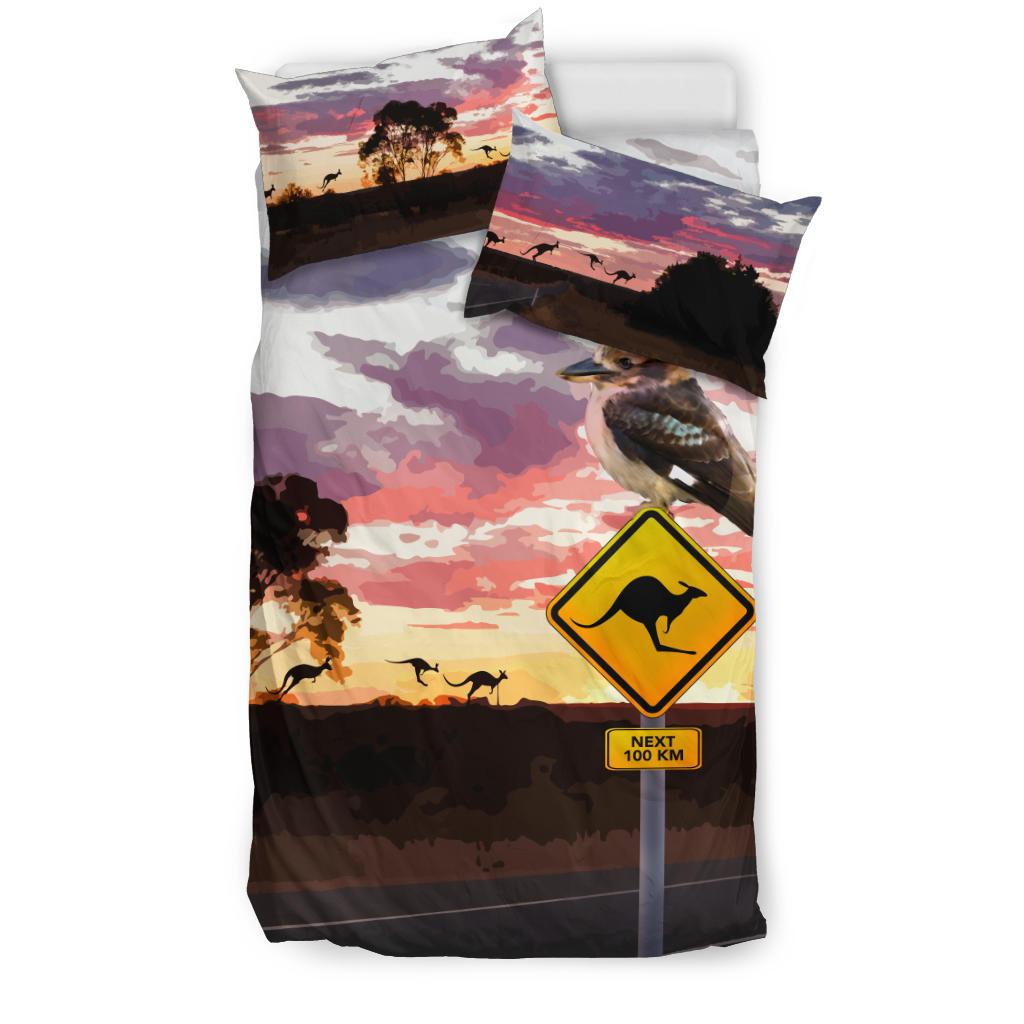 bedding-sets-kookaburra-bed-kangaroo-sign-landscape-art-sets