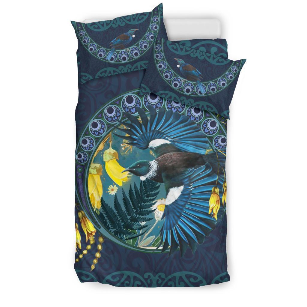 new-zealand-kowhai-bedding-set-tui-bird-duvet-cover-and-pillow-case-4