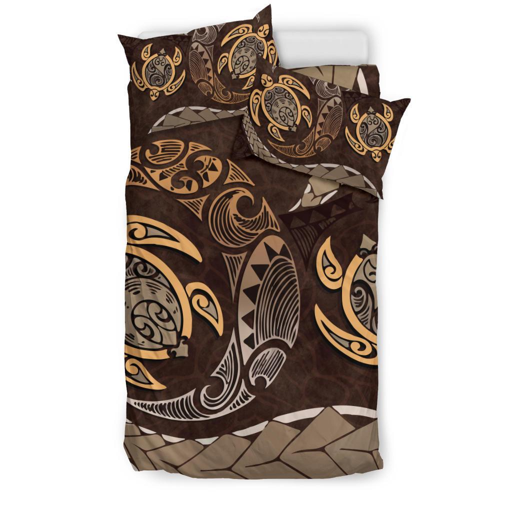 maori-turtles-new-zealand-bedding-set-brown
