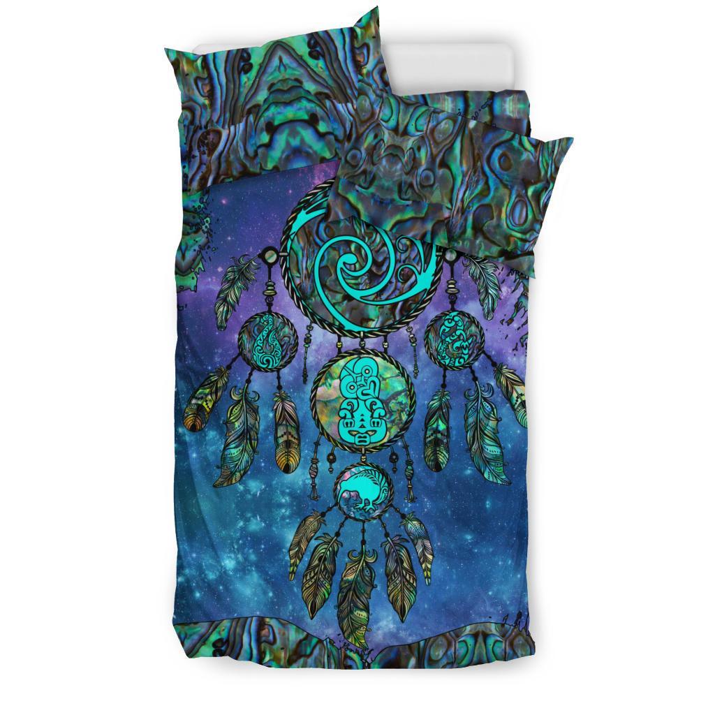new-zealand-bedding-set-dreamcatcher-paua-shell-duvet-cover-and-pillow-case