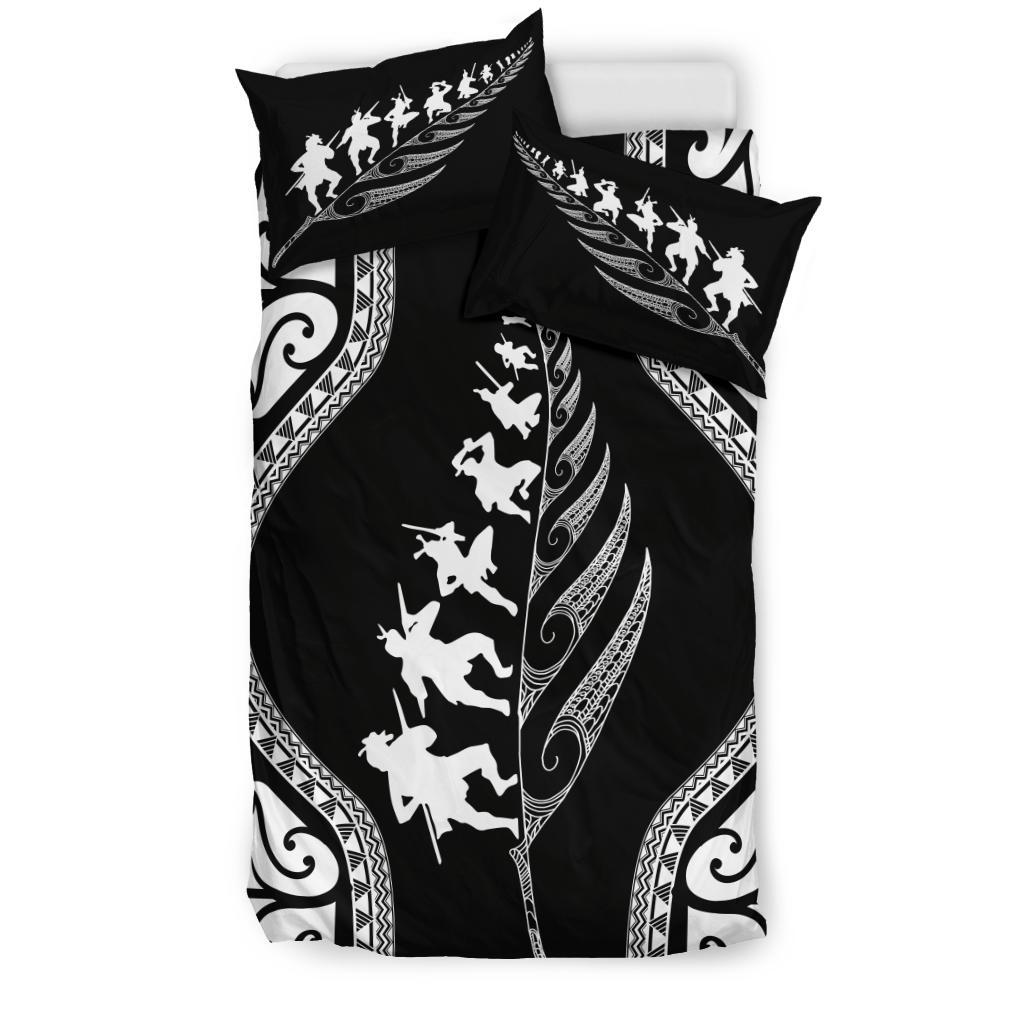 new-zealand-haka-fern-bedding-set-black