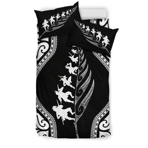 new-zealand-haka-fern-bedding-set-black