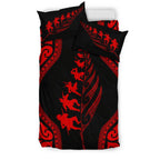 new-zealand-haka-fern-bedding-set-red