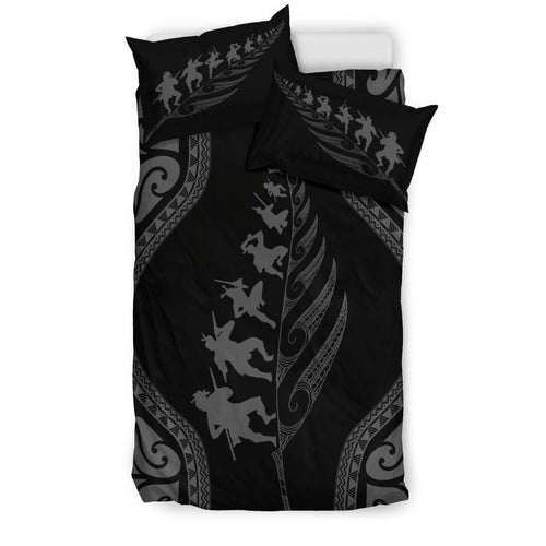 new-zealand-haka-fern-bedding-set-grey