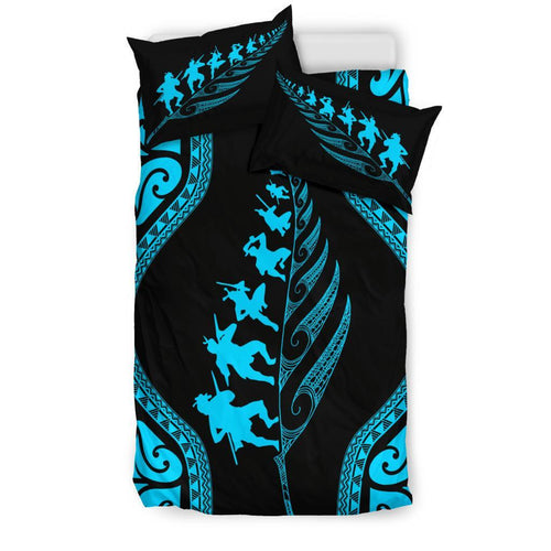 new-zealand-haka-fern-bedding-set-blue