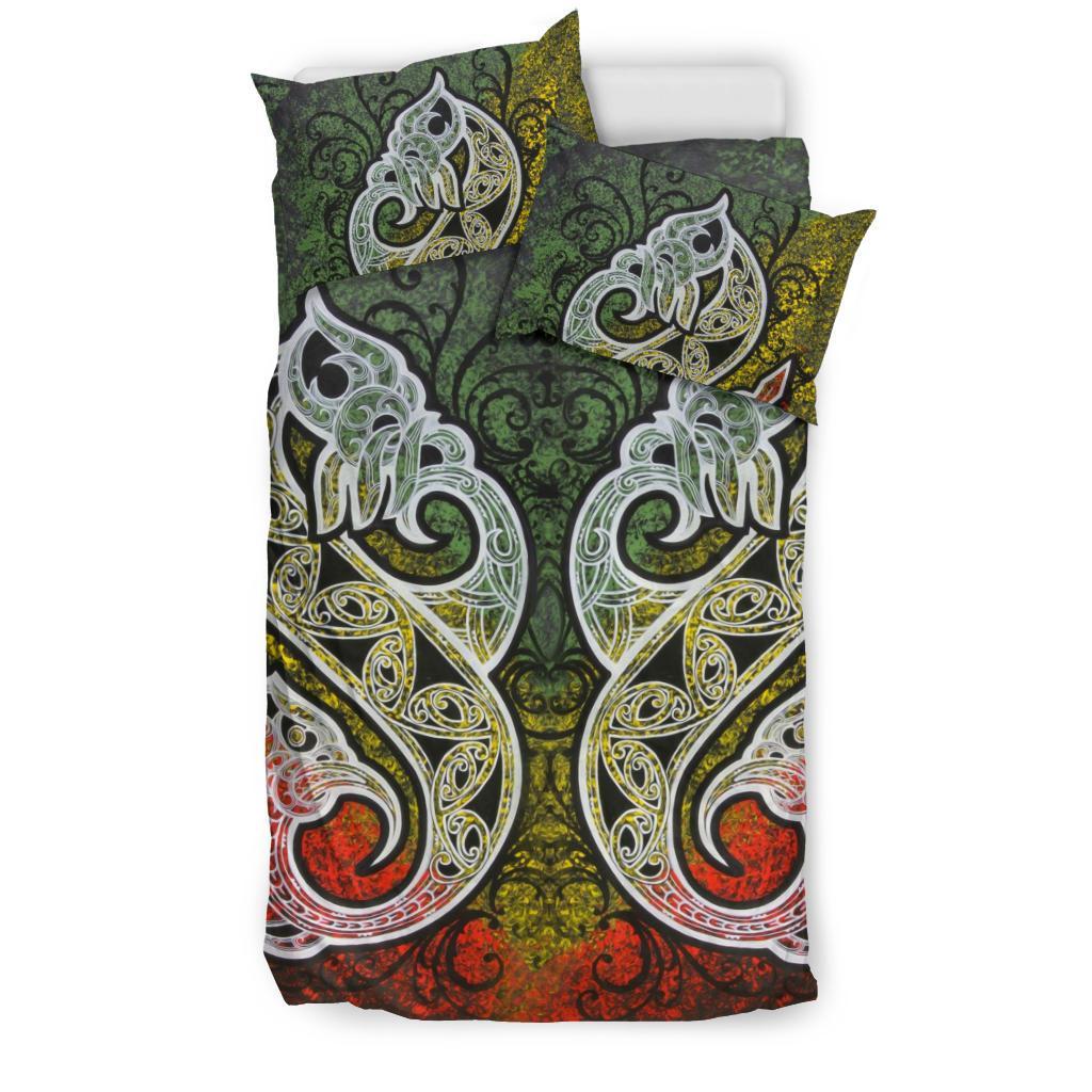 maori-manaia-bedding-set-painting