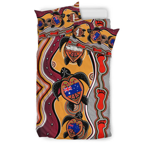 aboriginal-bedding-set-turtle-australia-flag-footprint-sydney-opera