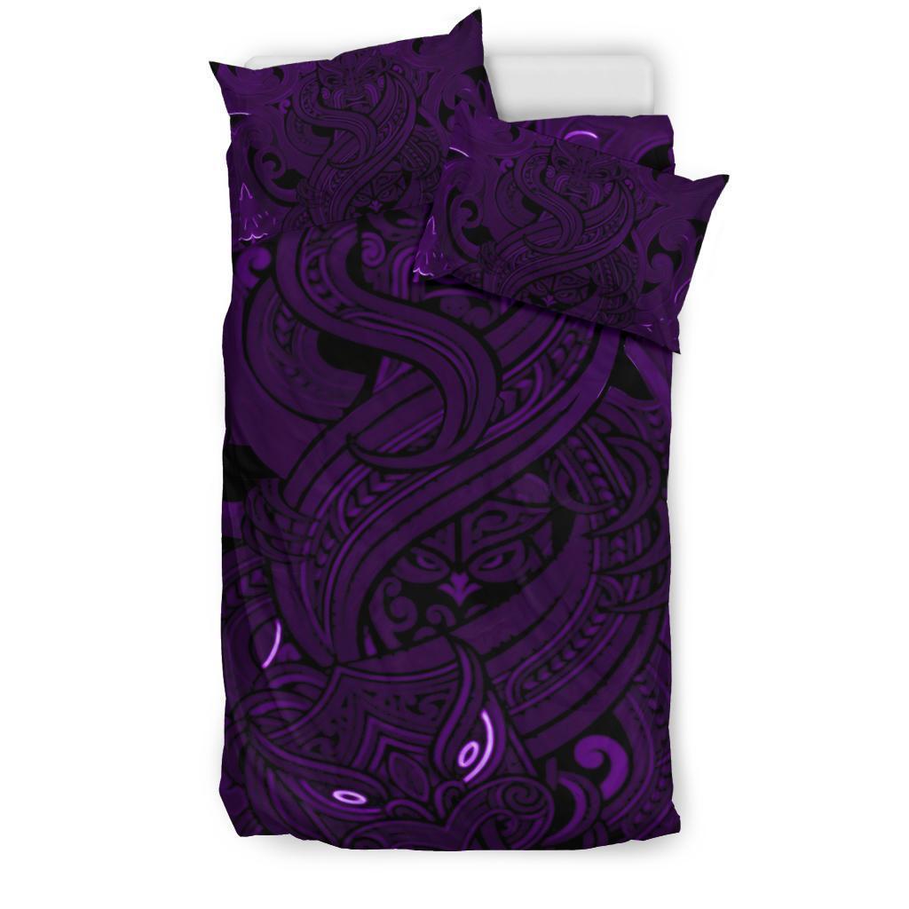 new-zealand-bedding-set-maori-gods-tumatauenga-god-of-war-purple