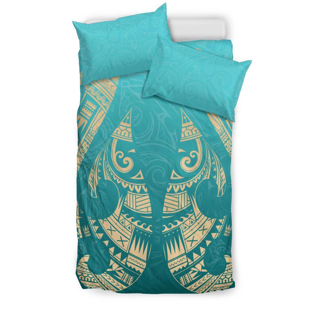new-zealand-maori-hei-matau-tattoo-bedding-set