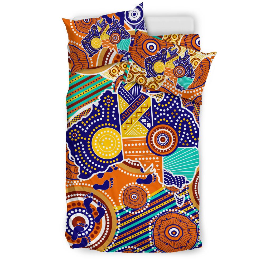 aboriginal-bedding-set-australian-map-dot-painting