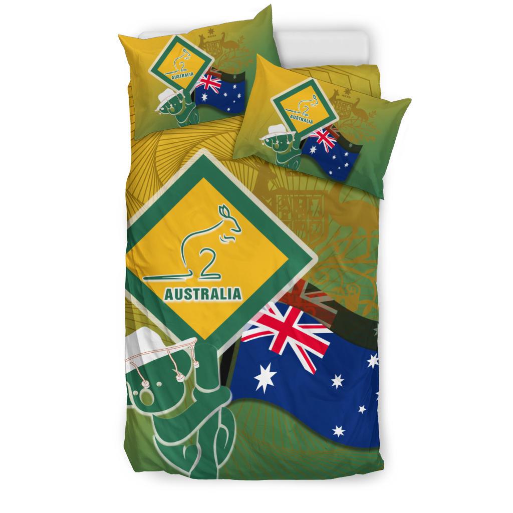 bedding-sets-aus-flag-and-coat-of-arms-bedding-set-kangaroo-and-koala-sign