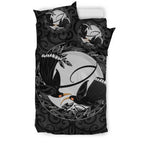new-zealand-huia-bird-maori-bedding-set