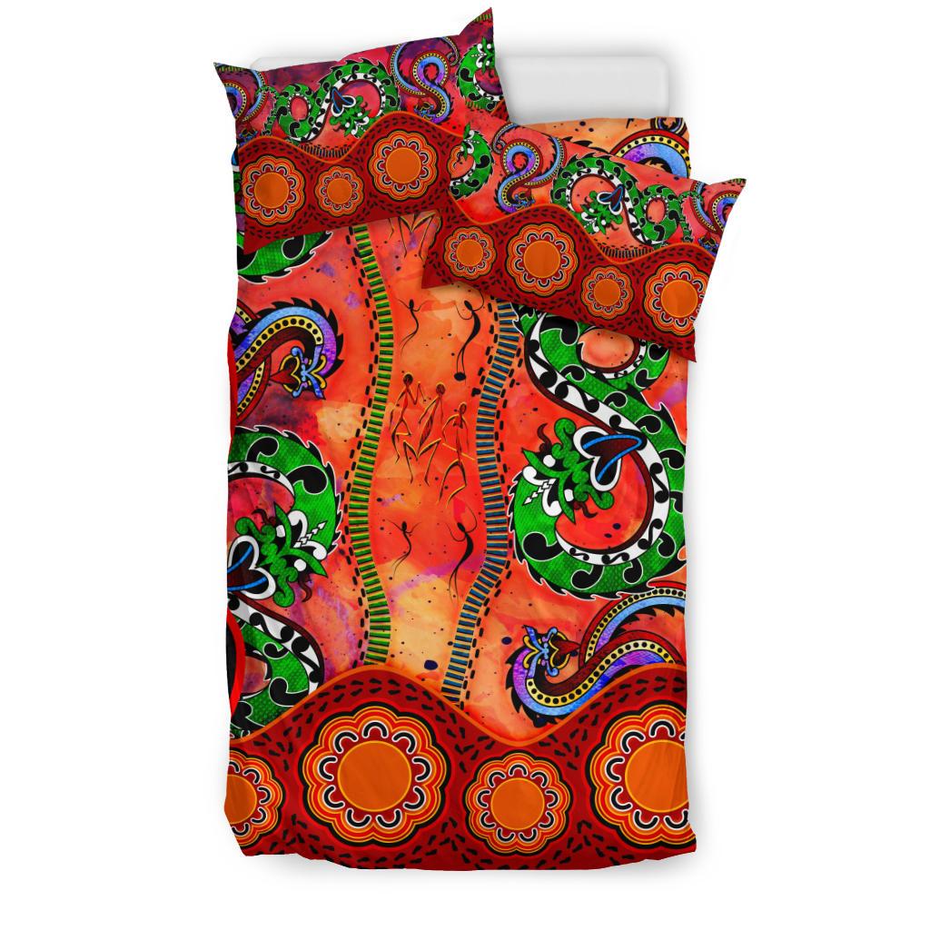 aboriginal-bedding-set-aussie-indigenous-patterns-orange