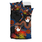aboriginal-bedding-set-australian-boomerang-and-snake-indigenous-art