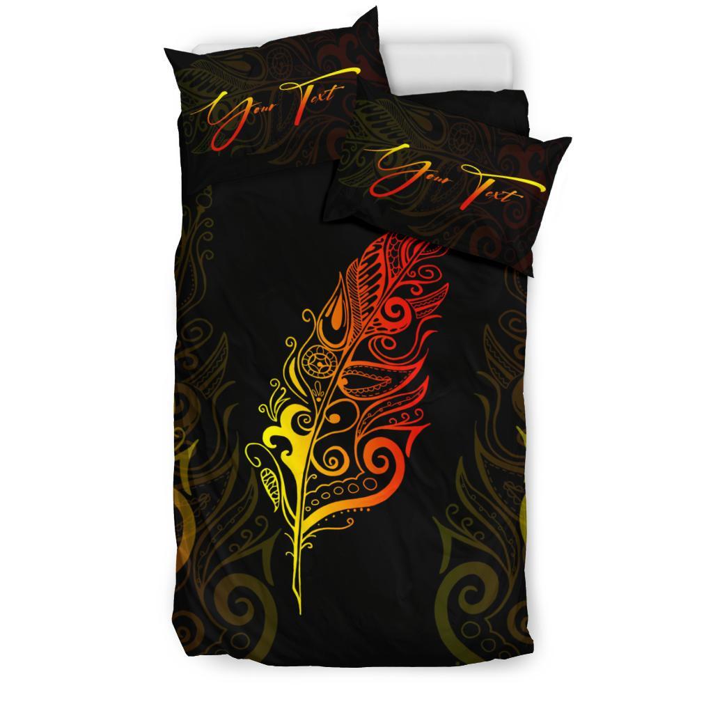 signature-custom-light-silver-fern-bedding-set-sunset-vibe