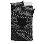 new-zealand-bedding-set-gray-manaia-maori-silver-fern-duvet-cover