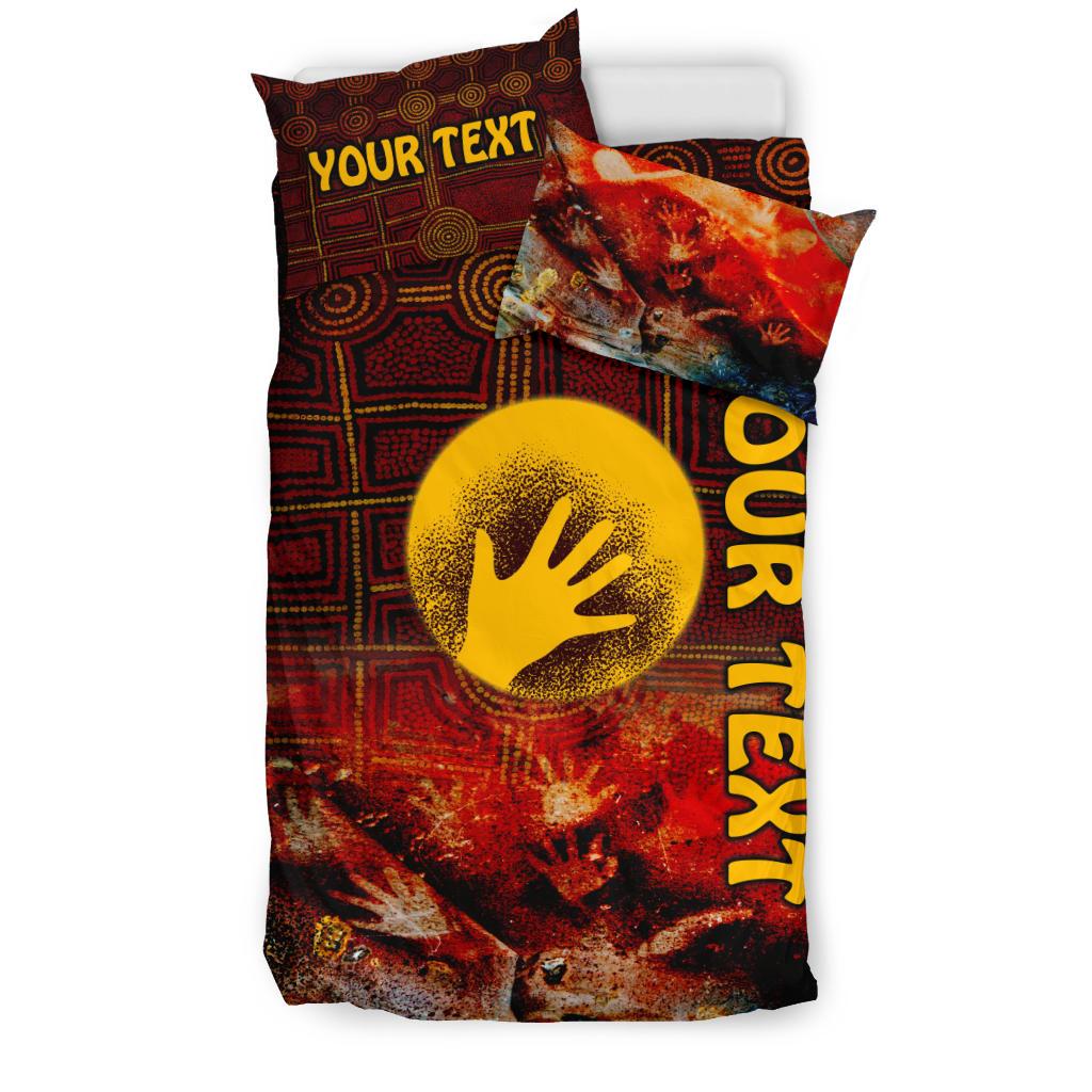custom-aboriginal-bedding-set-indigenous-flag-hand-art