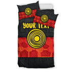personalised-aboriginal-bedding-set-aussie-indigenous-flag