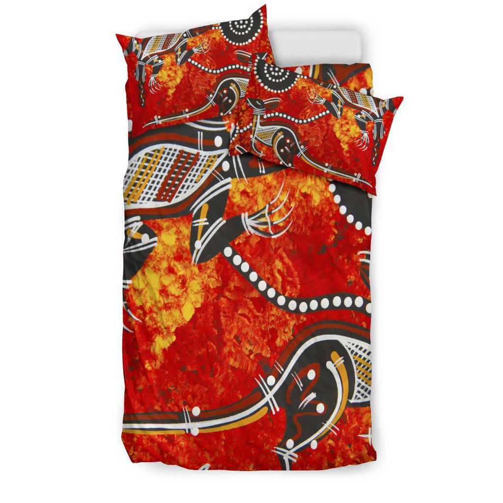 bedding-sets-aboriginal-crocodile-and-kangaroo