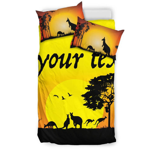 custom-text-bedding-sets-sunset-australia-view