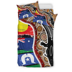1saustralia-bedding-set-australian-aboriginal-crocodile-with-naidoc-flags