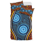 aboriginal-bedding-set-boomerang-circle-dot-painting-art-ver01