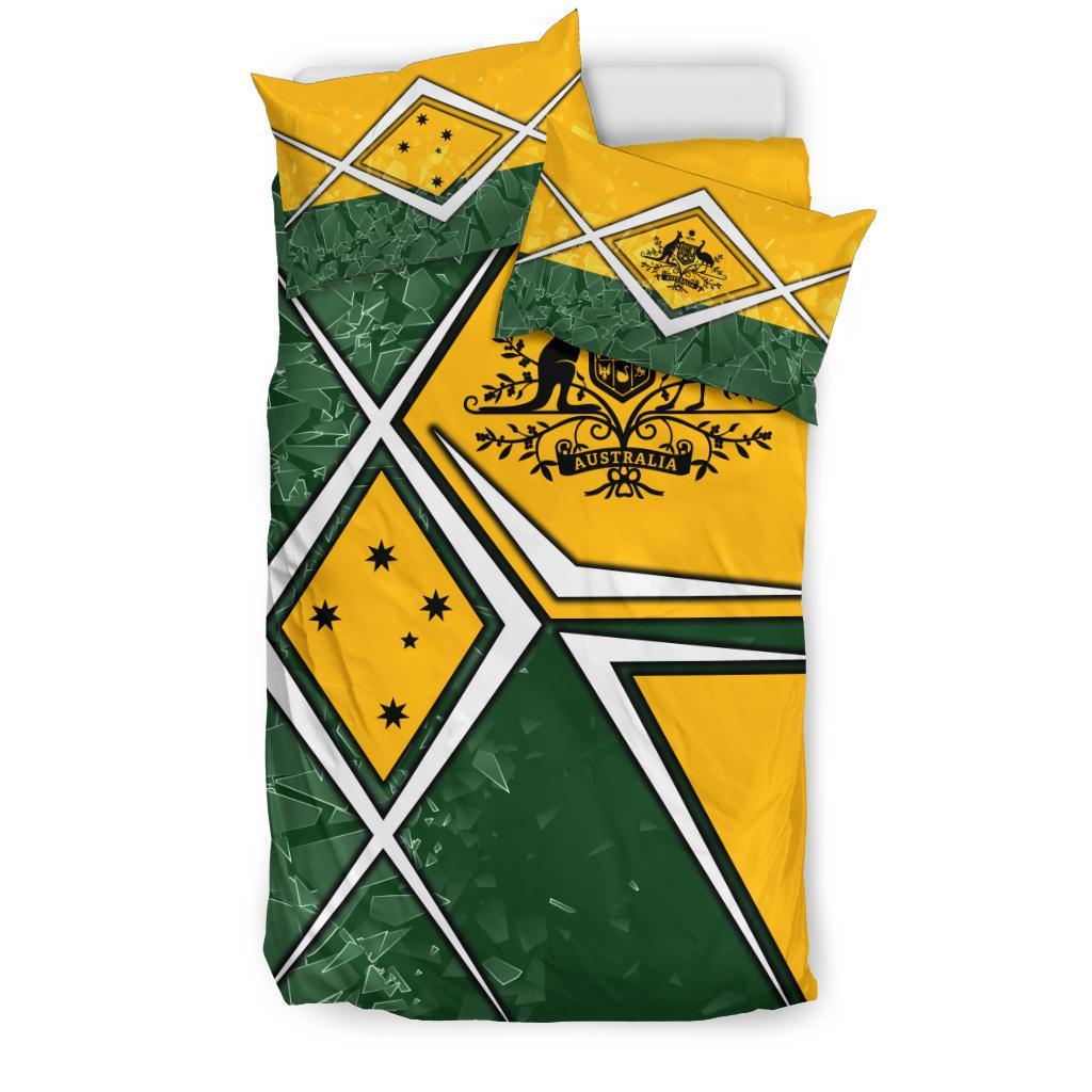 bedding-set-aussie-flag-green
