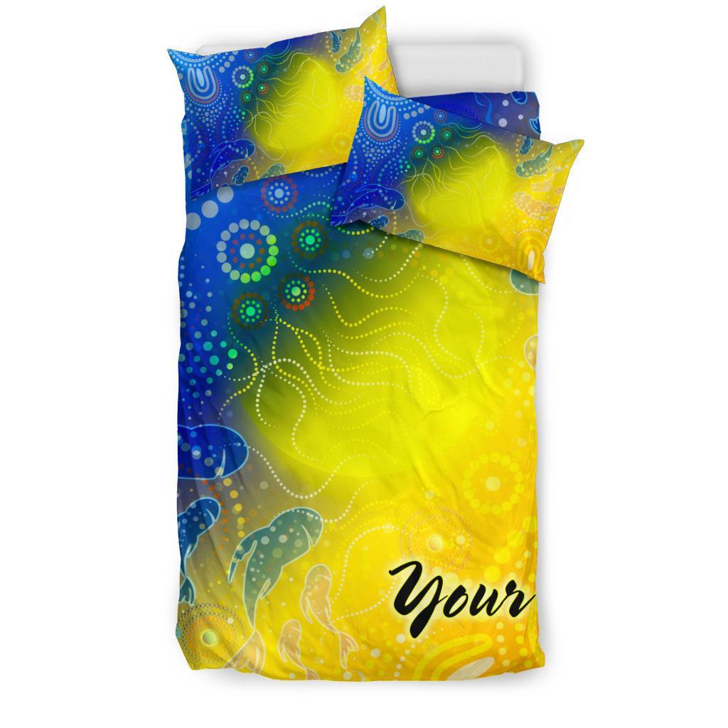 custom-text-aboriginal-bedding-set-indigenous-fishing