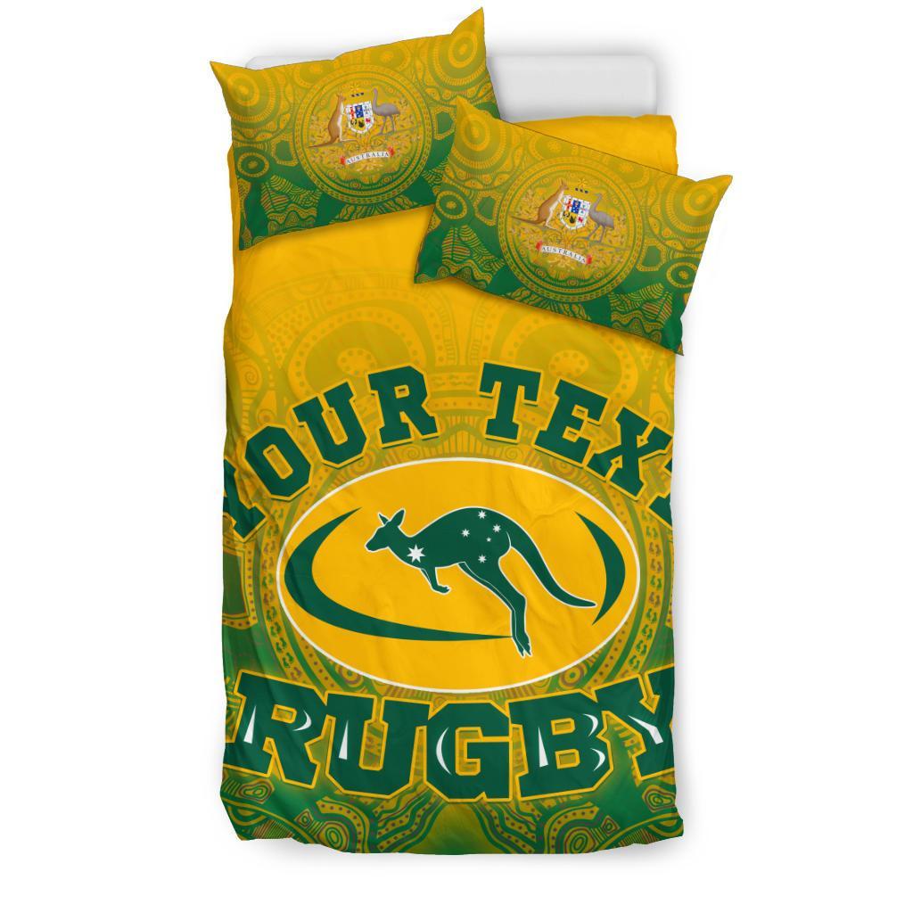 custom-aboriginal-bedding-set-australia-rugby-and-coat-of-arms