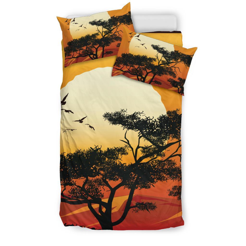 bedding-set-sunset-and-tree-in-australia