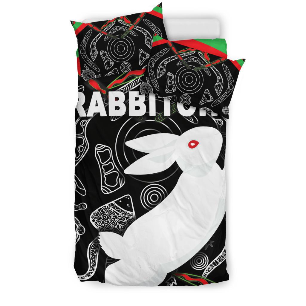 rabbitohs-bedding-set-indigenous-mystery-vibes