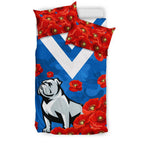 bulldogs-bedding-set-poppy-flowers