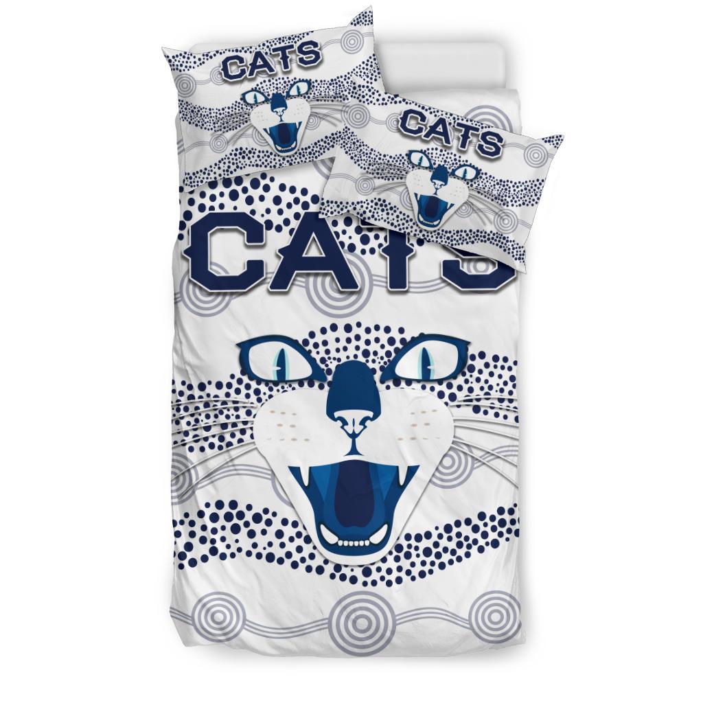 geelong-bedding-set-cats-indigenous-white
