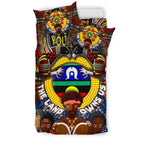 custom-text-the-land-owns-us-bedding-set