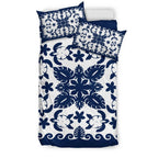 turtle-with-hibiscus-royal-navy-bedding-set