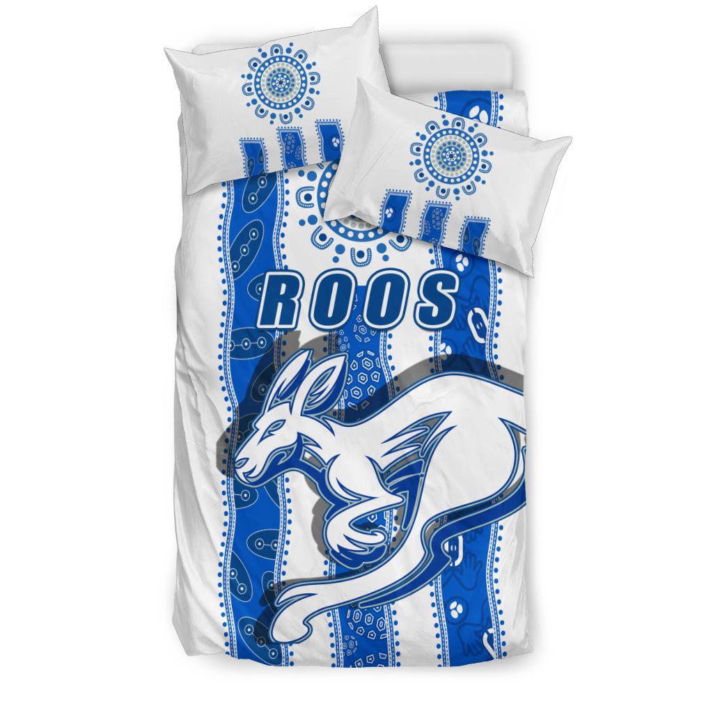 melbourne-kangaroos-bedding-set-indigenous-north-roos-white