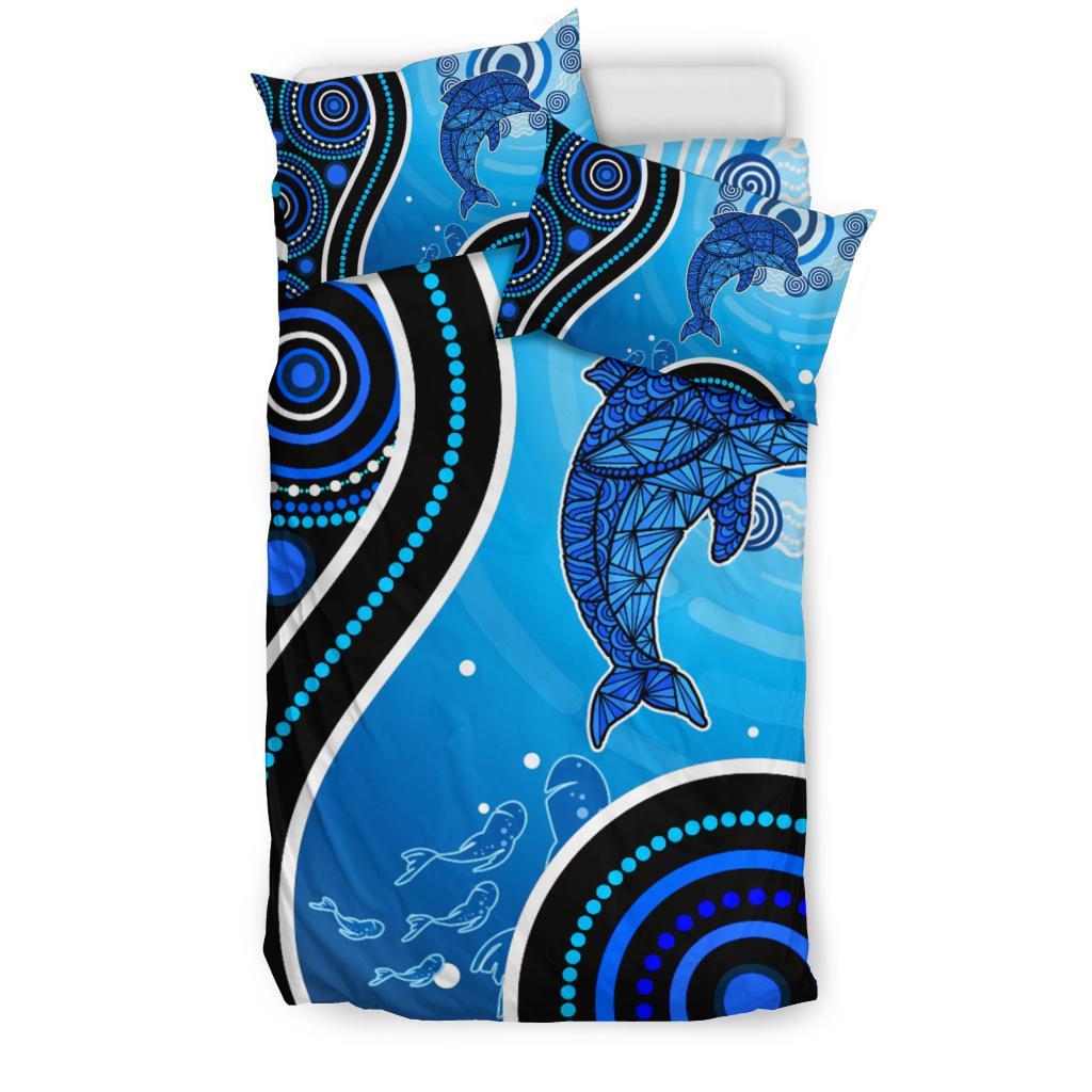 aboriginal-bedding-set-dolphin-and-aboriginal-dot-patterns