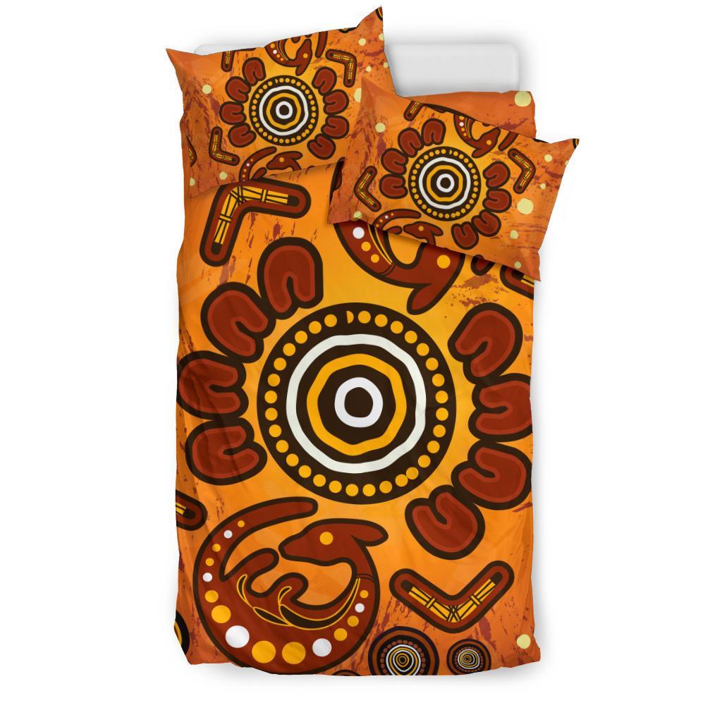 aboriginal-bedding-set-baby-kangaroo-and-dot-painting-patterns