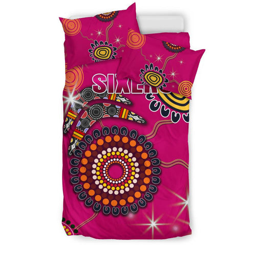 sydney-bedding-set-sixers-indigenous-magenta