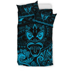 maori-aotearoa-rugby-haka-bedding-set-new-zealand-silver-fern-turquoise