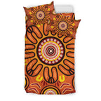 aboriginal-bedding-set-circle-flowers-patterns-ver01